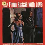 John Barry: From Russia with Love soundtrack CD cover