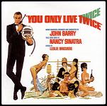 John Barry: You Only Live Twice soundtrack CD cover