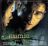 Marco Beltrami: Mimic - film score soundtrack CD cover standard edition