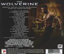 Marco Beltrami: The Wolverine - soundtrack CD back cover