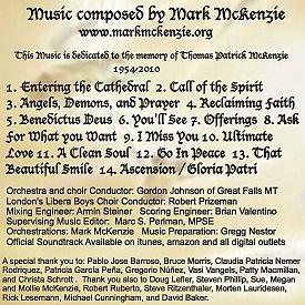 Mark McKenzie - The Great Miracle (El Gran Milagro) soundtrack album back cover