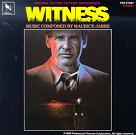 Maurice Jarre - Witness soundtrack CD cover