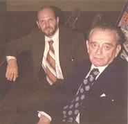 Miklos Rozsa (right) and Jeffrey Dane (left)