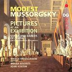 Modest Mussorgsky: Pictures at an Exhibition - CD album cover