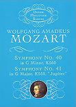 Mozart - Symphonies 40 & 41 in miniature score