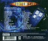 Murray Gold - Doctor Who Series 1 and 2 soundtrack CD reverse