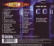 Murray Gold - Doctor Who Series 3 soundtrack CD reverse