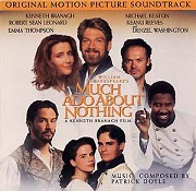 Patrick Doyle - Much Ado About Nothing soundtrack CD cover