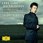 Sergei Rachmaninov: Piano Concerto No.2 & Paganini Rhapsody, pianist Lang Lang, conductor Valery Gergiev - CD cover