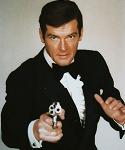 Roger Moore as James Bond