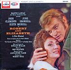 Ron Grainer: Robert and Elizabeth (musical) - vinyl cover