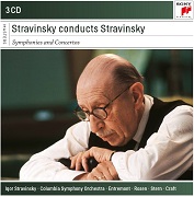 Stravinsky Conducts Stravinsky, Symphonies and Concertos - album cover
