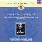 The British Music Collection: Richard Rodney Bennett - CD cover