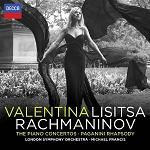 Valentina Lisitsa: Rachmaninov - double-album CD cover