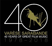 Varese Sarabande: 40 Years of Great Film Music 1978-2018 (double-album cover)