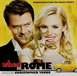 Christopher Young: When in Rome - signed CD