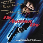 David Arnold: Die Another Day - signed CD