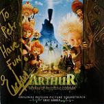 Eric Serra: Arthur and the Invisibles - signed CD