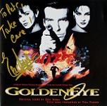 Eric Serra: Goldeneye - signed CD