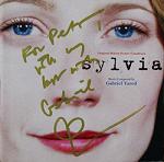 Gabriel Yared: Sylvia - signed CD