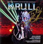 James Horner: Krull - signed CD
