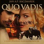 Jan A. P. Kaczmarek: Quo Vadis - signed CD
