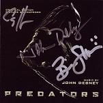 John Debney: Predators - signed CD