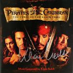 Klaus Badelt - Pirates of the Caribbean: The Curse of the Black Pearl - signed CD