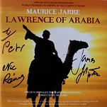 Maurice Jarre: Lawrence of Arabia - signed CD