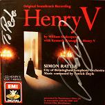 Patrick Doyle: Henry V - signed CD