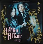 Pino Donaggio: The Berlin Affair - signed CD