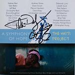 Various Composers - A Symphony of Hope: The Haiti Project - signed CD