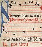 Fragment of the folk song Sumer is Icumen In